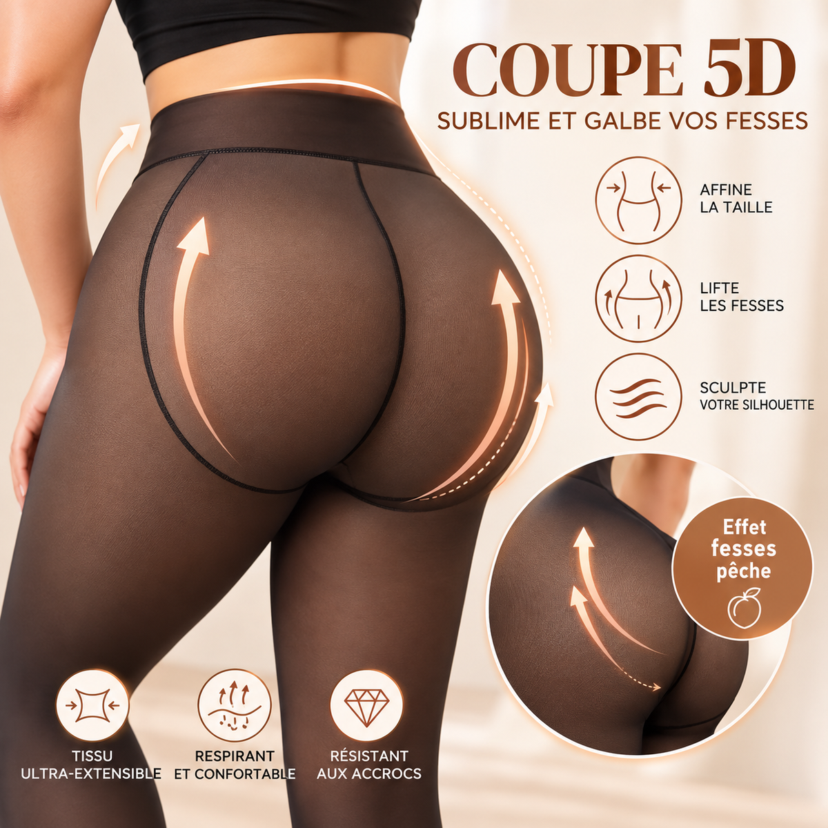 ELANEA™SculptFit | Collant Thermique Gainant