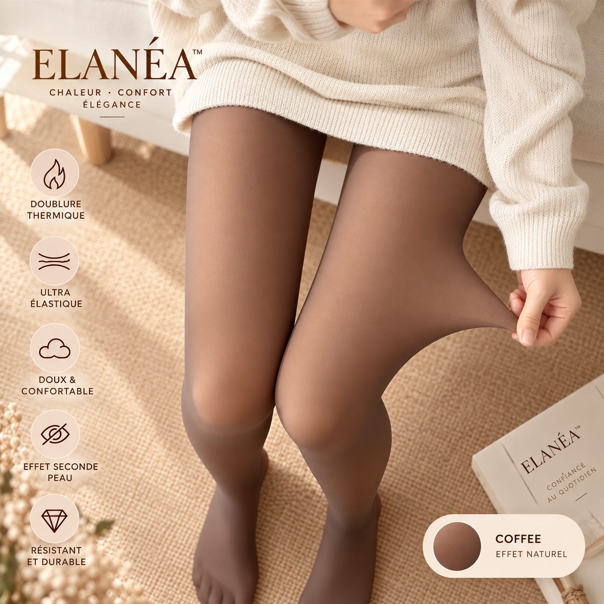ELANEA™SculptFit | Collant Thermique Gainant
