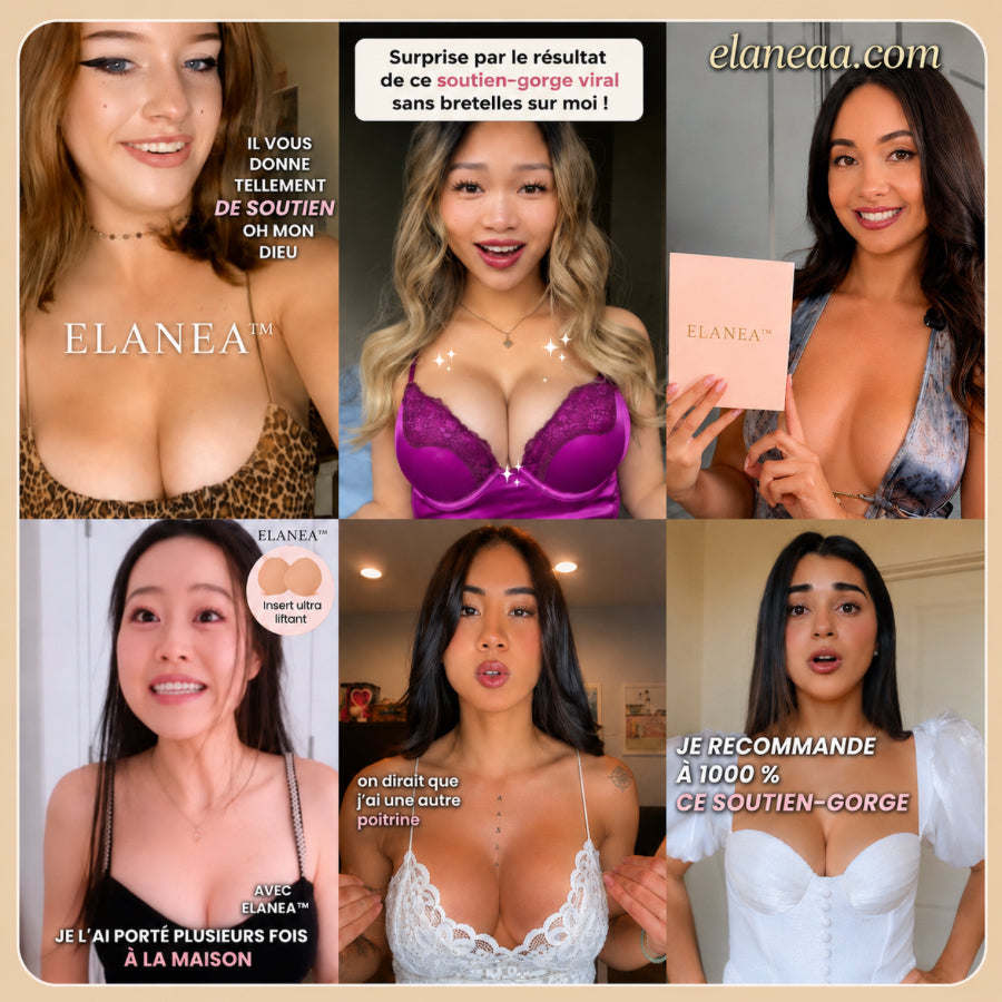 ELANEA™Lift Soutien-Gorge Invisible Push-Up